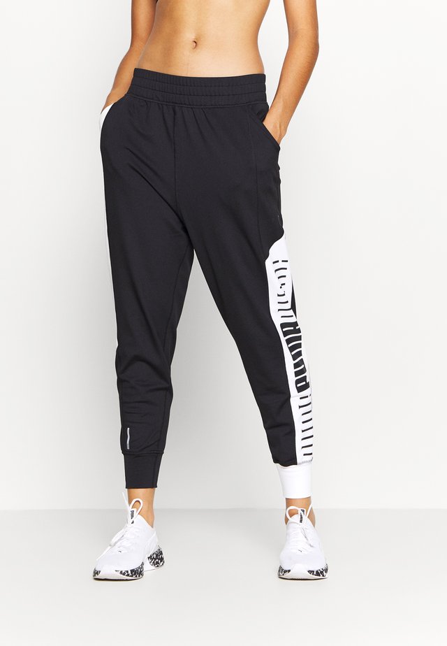 TRAIN STRETCH TRACK PANT - Træningsbukser - black/white
