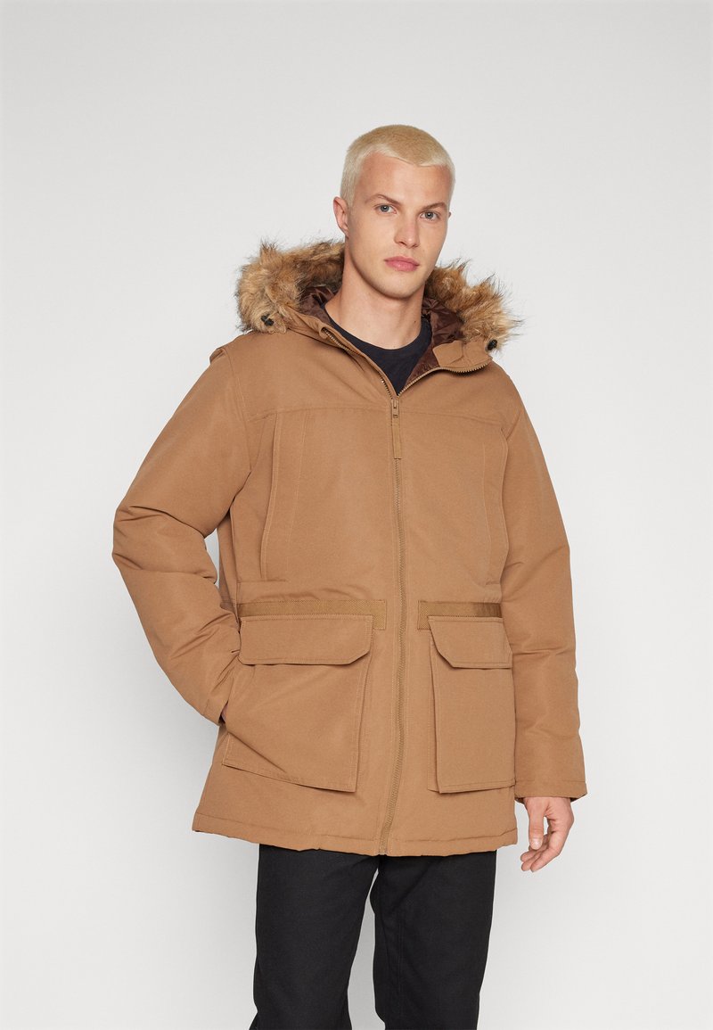Jack & Jones JJEWING - Abrigo de invierno - Rosin/verde oliva