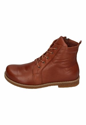 Andrea Conti Schnürstiefelette - kastanie