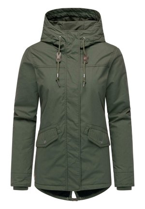 YOUMODO - Vinterjakker - dark olive