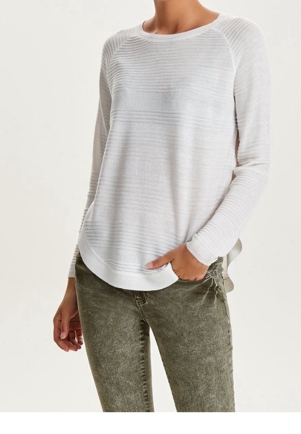 ONLY Strickpullover - off-white