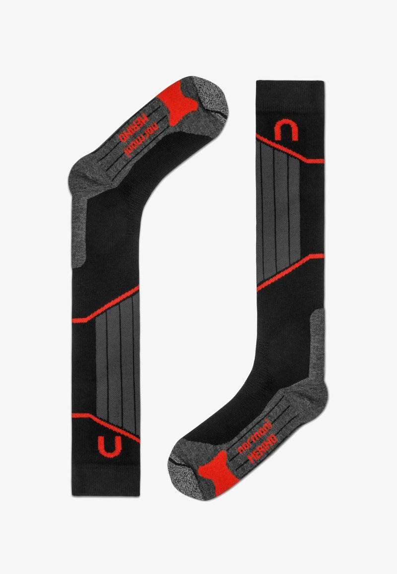 Normani DARWIN COMPRESSION MERI 2 PACK - Kniestrümpfe - rot