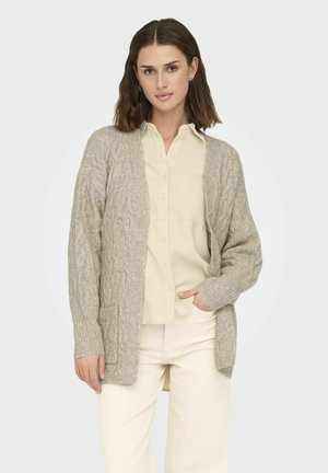 JDYBLISS - Chaqueta de punto - oatmeal