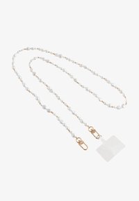 Non sélectionné, white gold tone faux pearl
