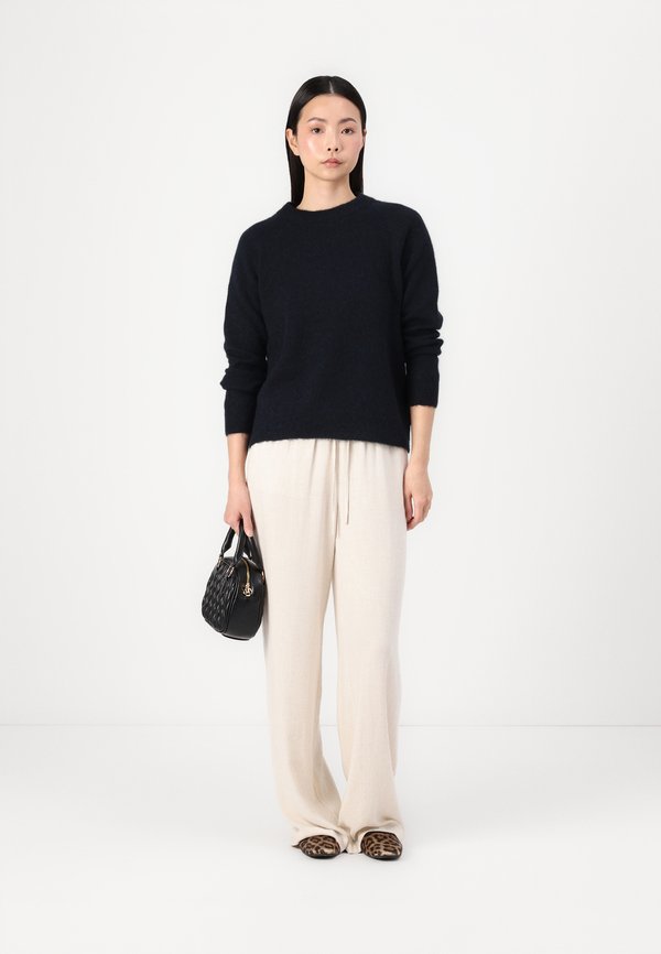 SLFLULU LS O-NECK B NOOS - Jumper - dark sapphire melange3