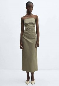 Mango Dnevna haljina - khaki