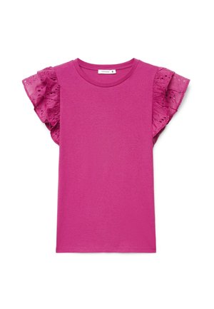 Terranova, T-shirt con stampa - ciclamino