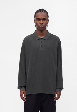Carhartt WIP, WAFFLE RUGBY SHIRT - Long sleeved top - black