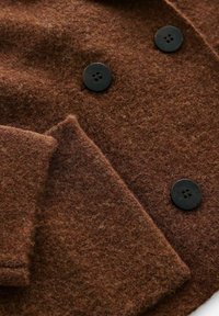 Next SMART COLLARED - Kardigan - brown rust