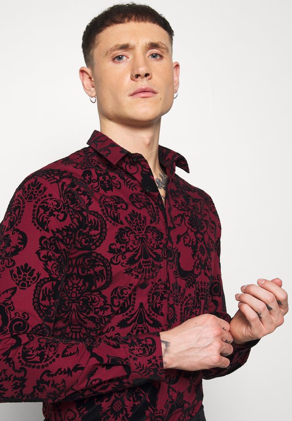 LINFORTH - Formal shirt - burgundy2