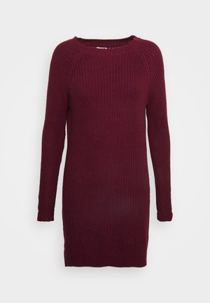 Noisy May NMSIESTA O NECK DRESS - Neulemekko - windsor wine
