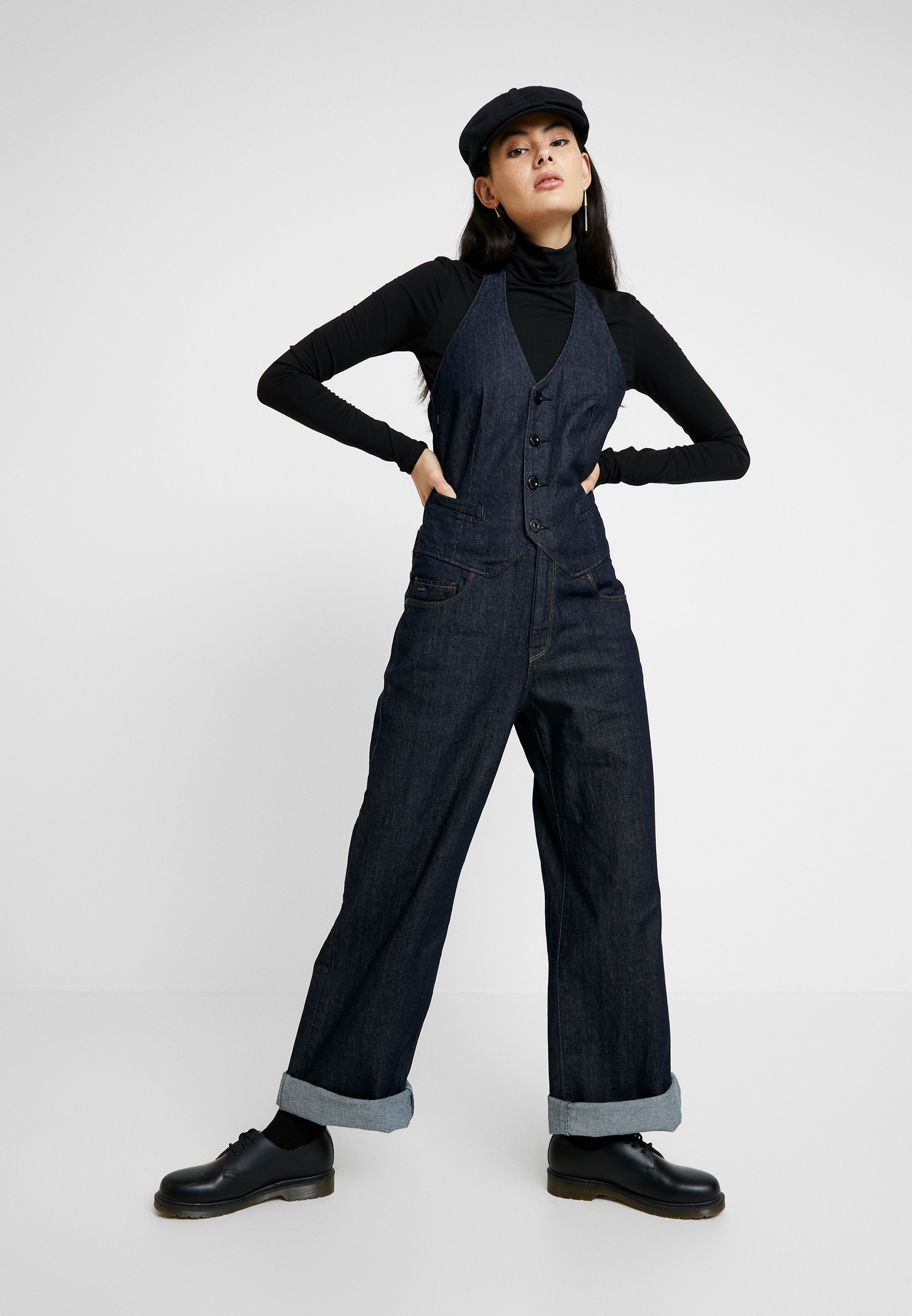 combinaison jean femme g-star