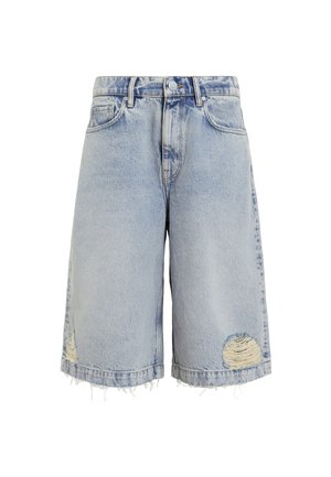 AllSaints LOUIE SHORT - Denim shorts - light indigo