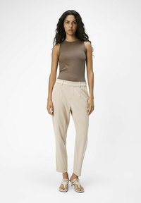 Object OBJLISA SLIM PANT - Pantalon classique - humus