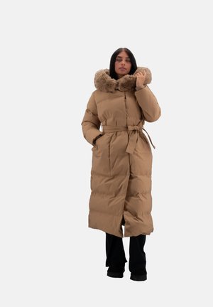 Vinterfrakke - camel