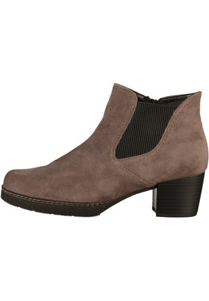 Kotníkové boty - beige