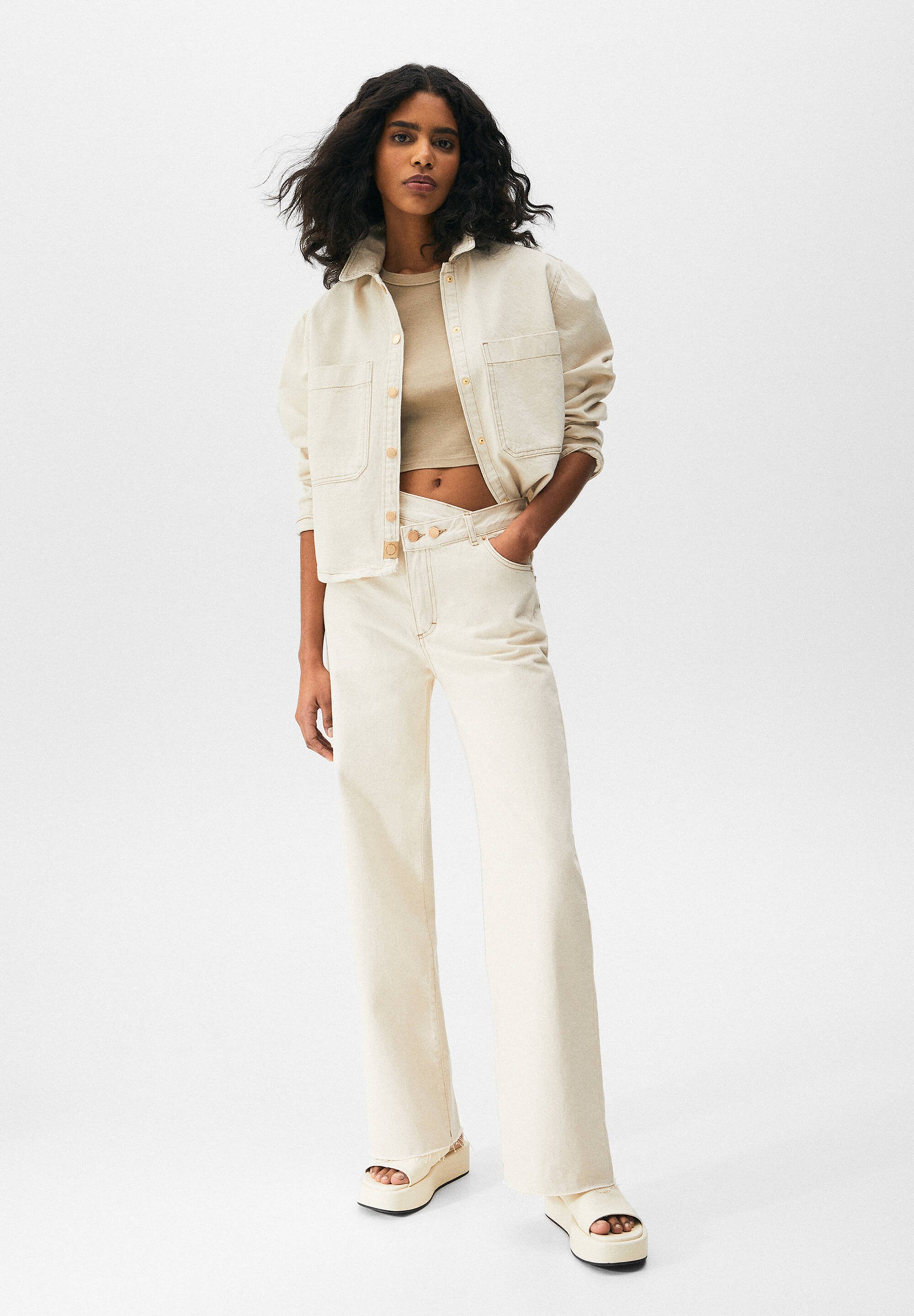 PULL\u0026BEAR Trousers - camel - Zalando.de
