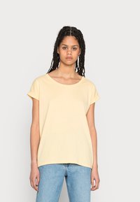 VILA VIDREAMERS NEW NOOS - T-shirt básica - golden haze