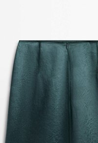 Massimo Dutti A-linjekjol - mottled dark green
