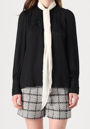 Hemdbluse - black