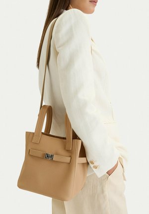 Gino Rossi, GINO ROSSI WOMEN'S HANDBAG BEIGE - Bolso de mano - beige