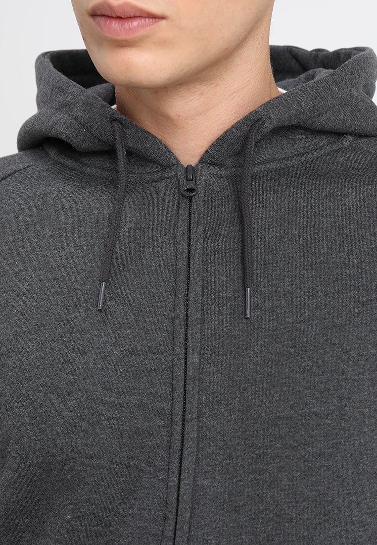 Herren Kapuzenpullover | Urban Classics ZIP HOODY Sweatjacke charcoal/dunkelgrau-meliert - XS72947 Herren Kapuzenpullover | Urban Classics ZIP HOODY Sweatjacke charcoal/dunkelgrau-meliert - XS72947