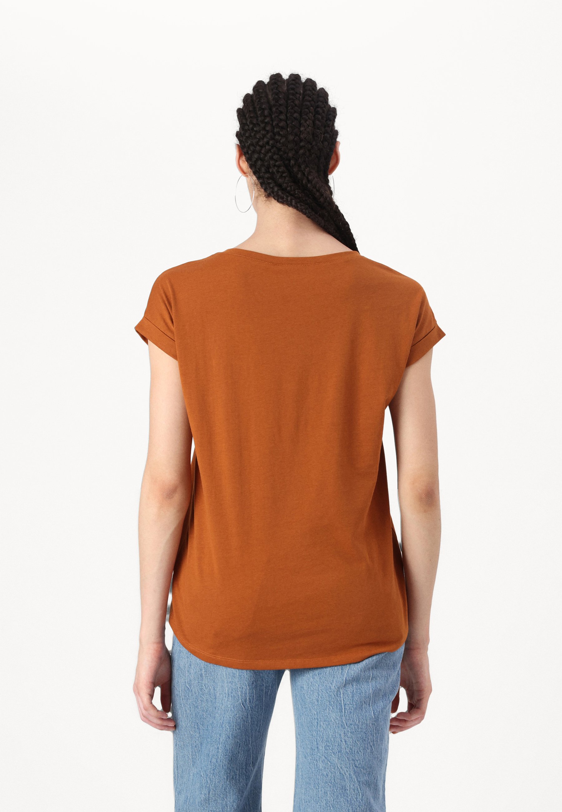 Vidreamers New Pure T-shirt Noos - Cement, XS - Zacht Jersey Basic Shirt