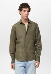 Mango - AVISPA - Shirt - kaki Thumbnail Image 1