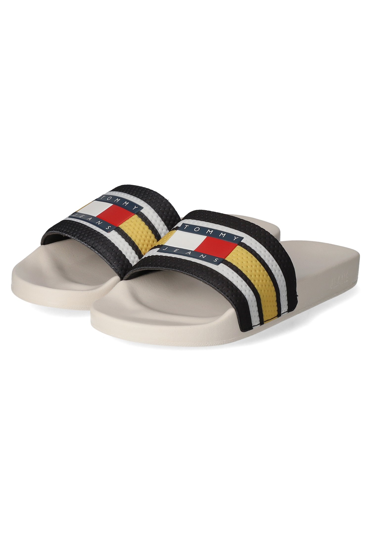 Hilfiger Chanclas de baño - schwarz/bunt/negro - Zalando.es