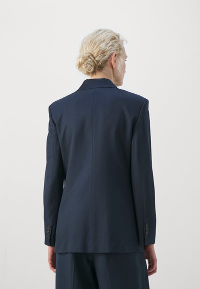 Theory SHAPED - Kurzmantel - nocturne navy