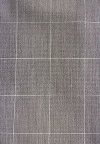 Next SLIM FIT TRIMMED CHECK - Anzugsakko - taupe brown