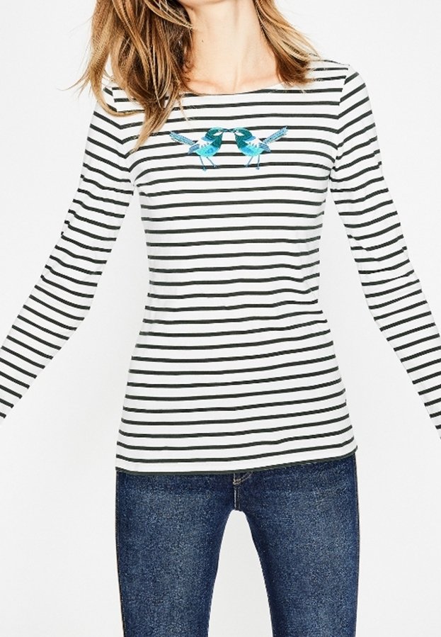 Boden T-shirt à manches longues - grey