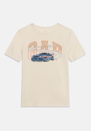 GAP, LOGO VALUE TEE - T-shirt imprimé - chino