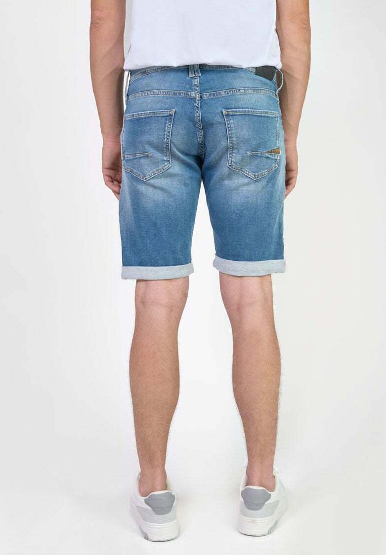 Le Temps Des Cerises BERMUDA Shorts vaqueros blue/azul