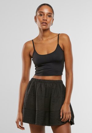 Urban Classics LOW BACK NECKLINE - Top - black