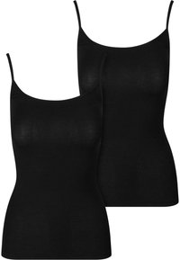 BAMBOO  2-PACK - Top - black+black