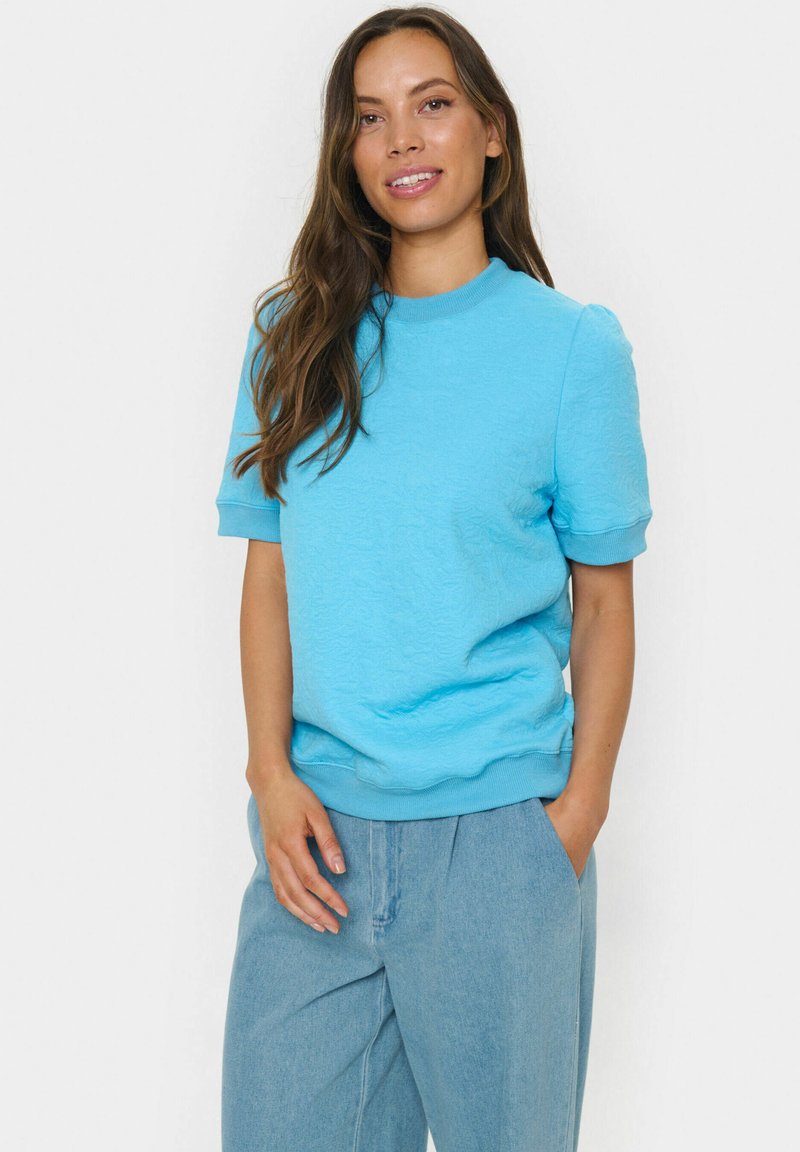 Saint Tropez - JOOLSSZ - Basic T-shirt - ethereal blue, Enlarge