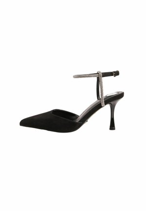 REGULAR FIT EMBELLISHED 2 PART MID HEEL PARTY COURTS FIT - Decolleté - black
