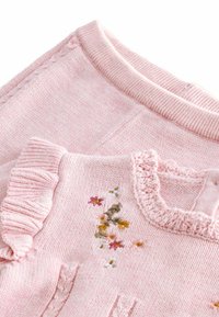 Next SET - Püksid - pink flower embroidered