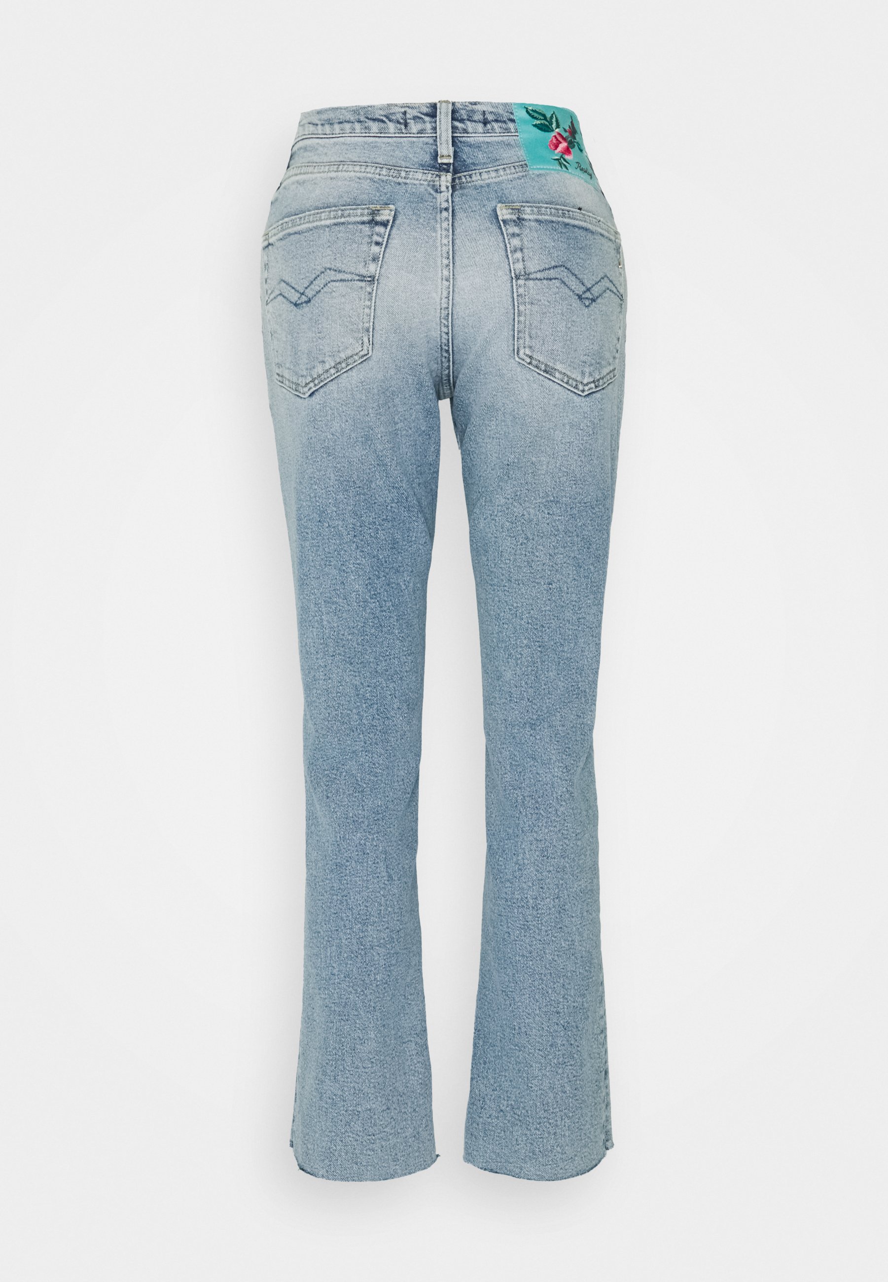 Replay ROSE COLLECTION JULYE PANTS - Jeans a sigaretta - light blue/carta  da zucchero - Zalando.it