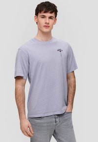 QS T-Shirt print - flieder