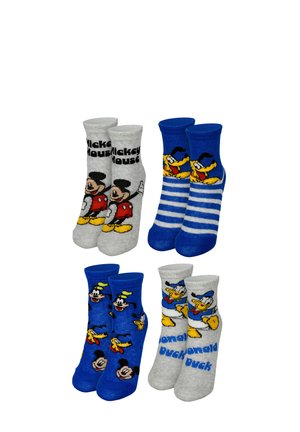 Disney, 4ER PACK MICKEY MOUSE, DONALD DUCK   PLUTO SOCKEN SNEAKERSOCKEN SÖCKCHEN - Socken - mehrfarbig