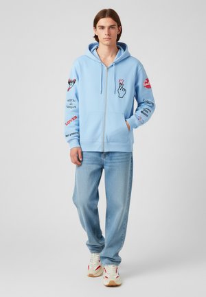 Mira Paris UNISEX - Felpa con zip - blue