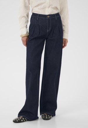 MOYA BOBBIE WIDE  - Široke hlačnice - rinse wash