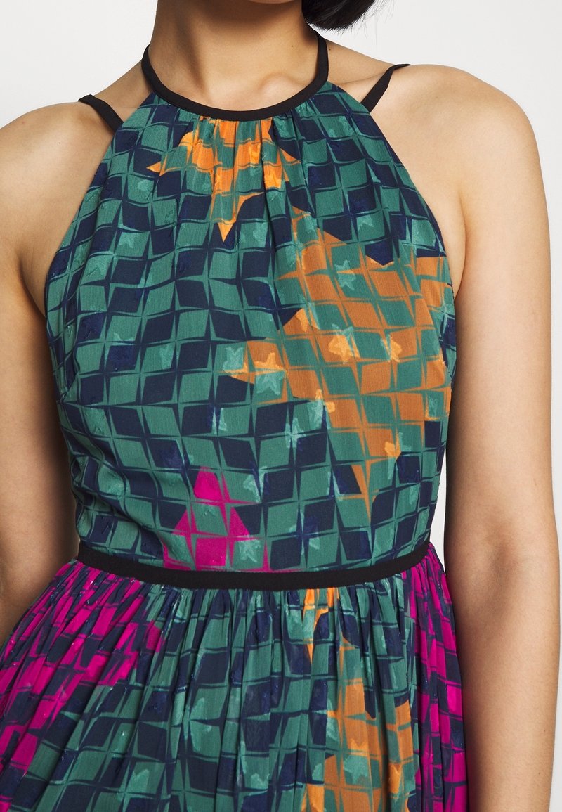 Ted Baker Maxi dress - mottled olive - (Pre-owned) - Zalando.ie