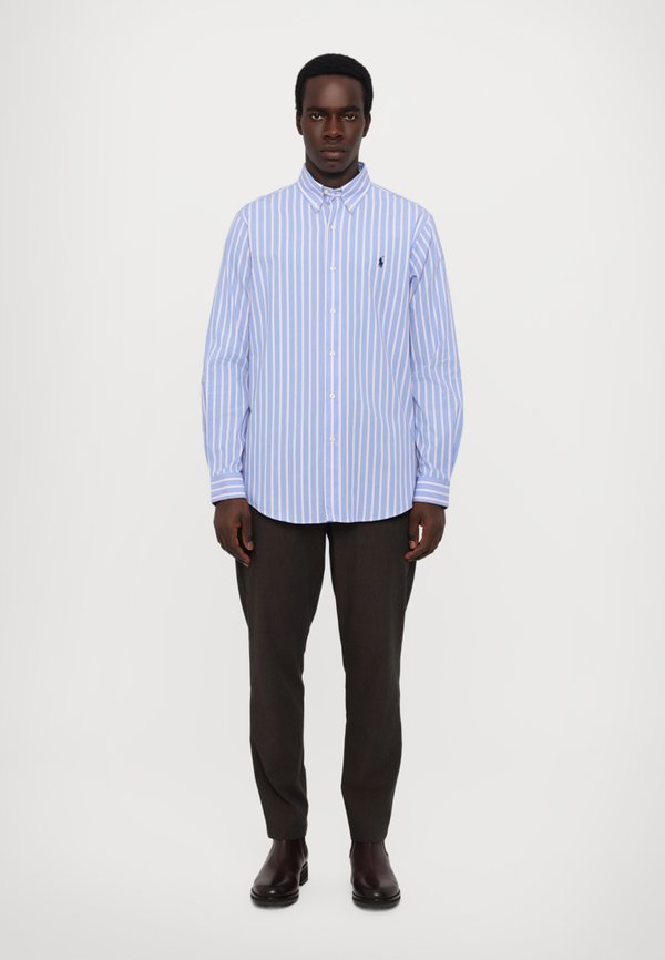 CUSTOM FIT STRIPED STRETCH POPLIN SHIRT - Shirt3