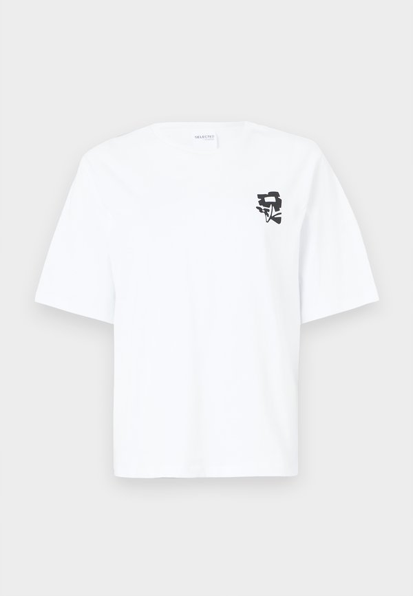 SLFREG FLORAL PRINT TEE - Print T-shirt4