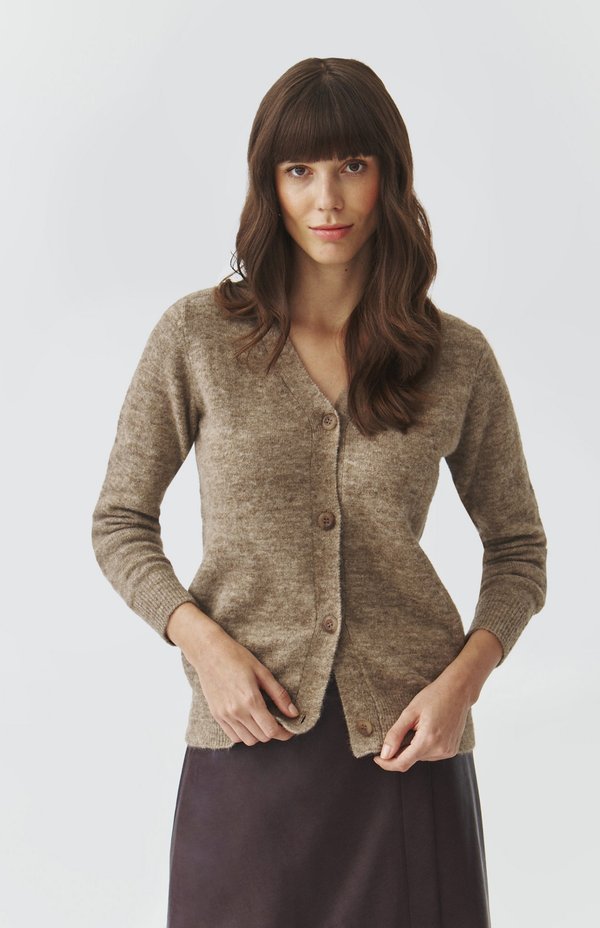 AUTUMN - Strickjacke - beige