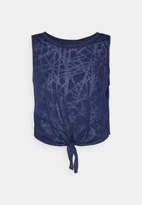 ONPMASON KNOT BURNOUT CROP TRAIN - Top - maritime blue