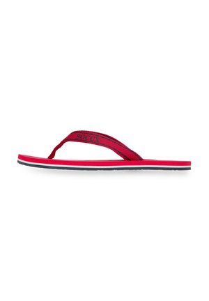 ZEHENTRENNER MIT LOGO DESIGN - T-bar sandals - flashy red
